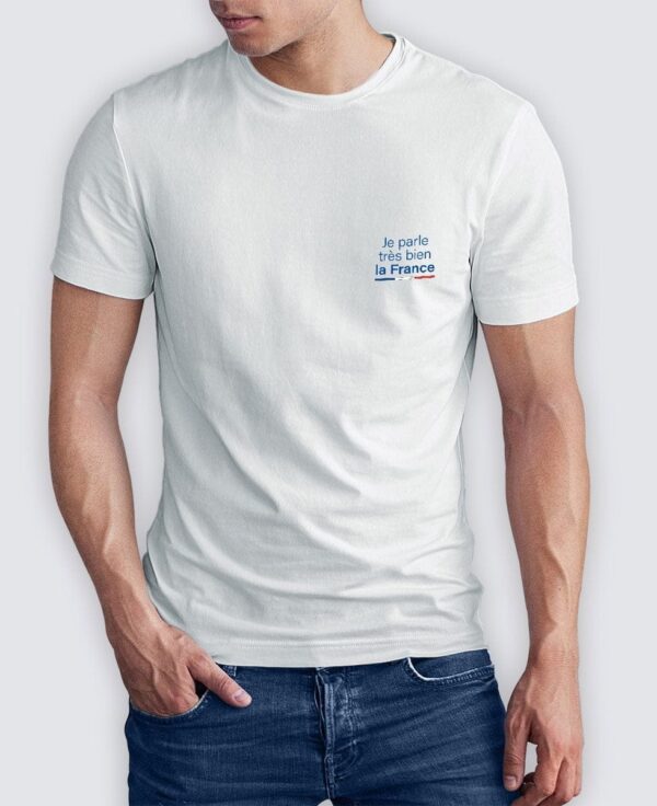 Tee Shirt Homme - Je parle très bien la France