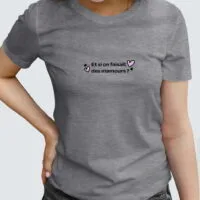Tee Shirt Femme - Et si on faisait des mamours ?