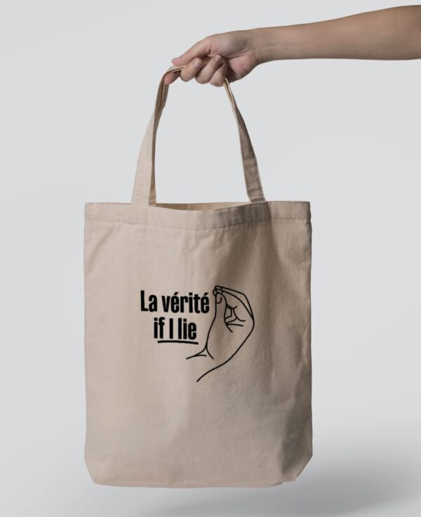 Tote Bag - La vérité if I lie
