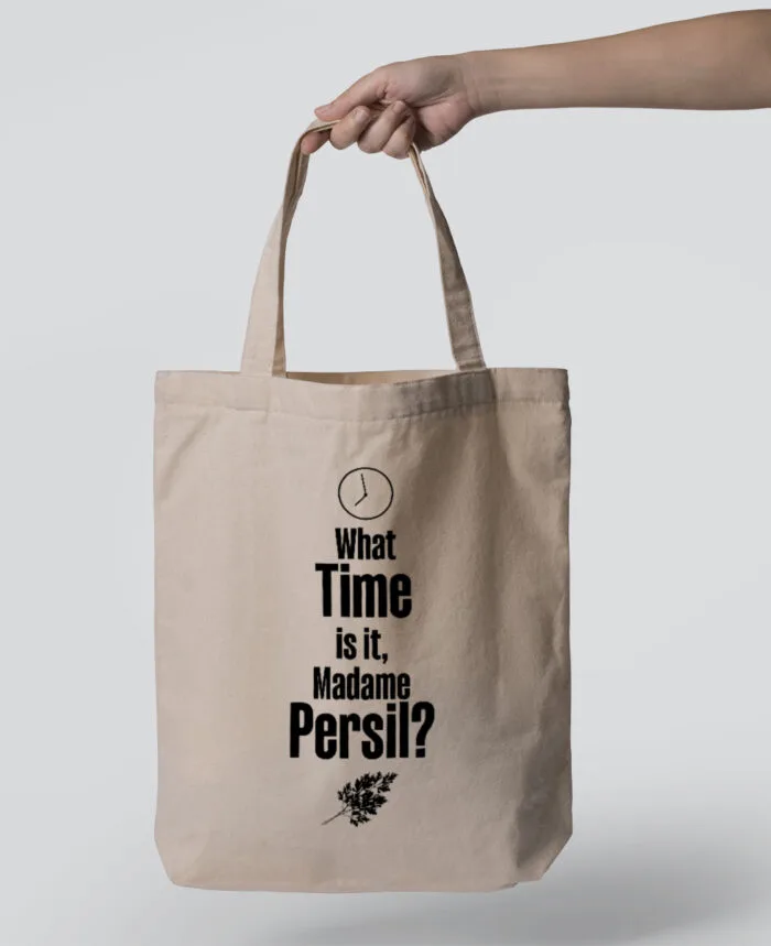 Tote Bag - What time is it, Madame Persil ?