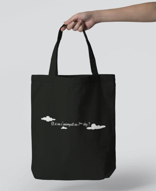 Canvas tote bag mockup template