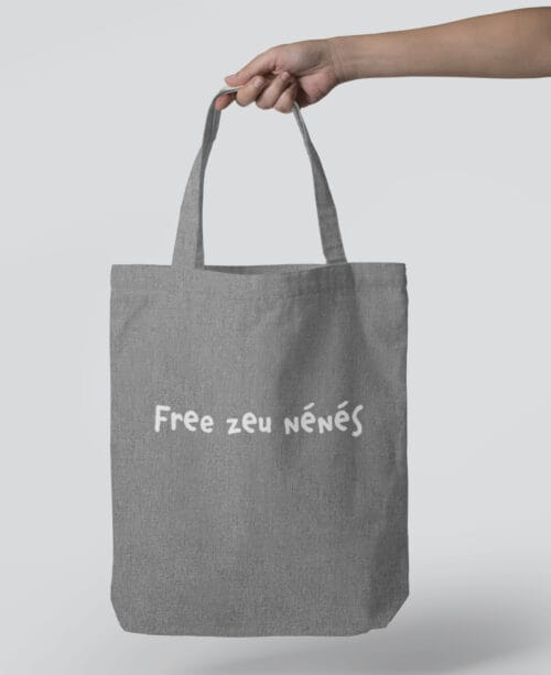 Canvas tote bag mockup template