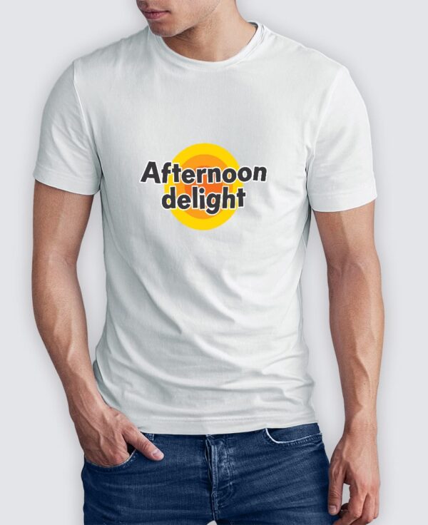 Tee Shirt Homme - Afternoon delight sun