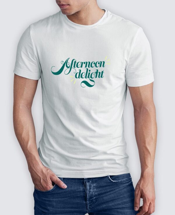 Tee Shirt Homme - Afternoon delight green