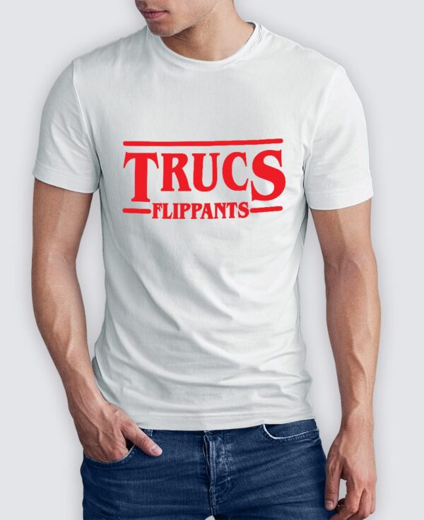 Tee Shirt Homme - Trucs Flippants (Stranger Things)