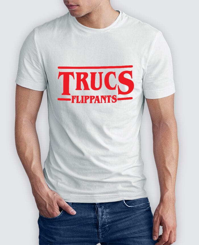 Tee Shirt Homme - Trucs Flippants (Stranger Things)