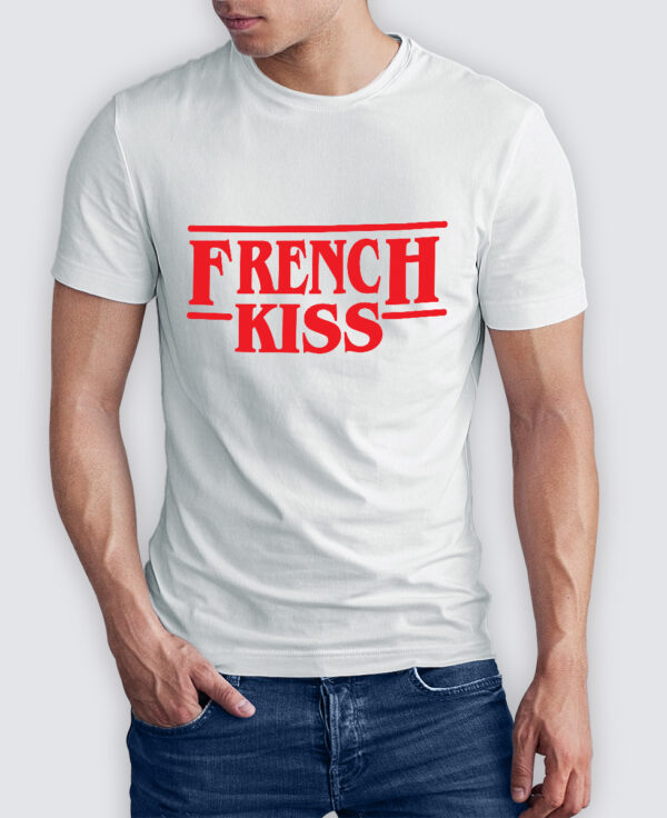 Tee Shirt Homme - French Kiss (Stranger Things)