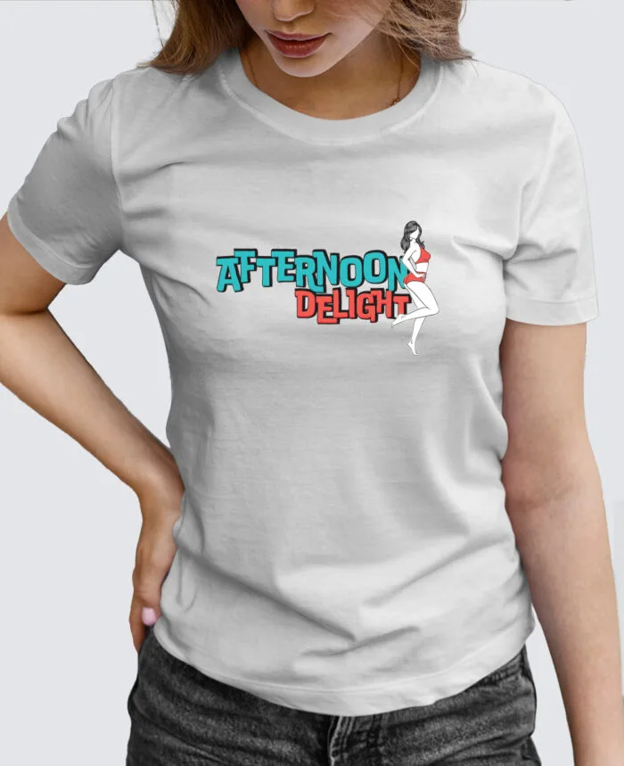 Tee Shirt Femme - Afternoon delight woman