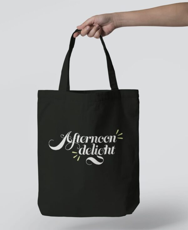 Tote Bag - Afternoon delight green