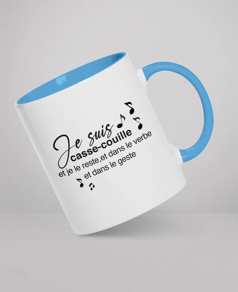 Mug - Je suis casse-couille et je le reste